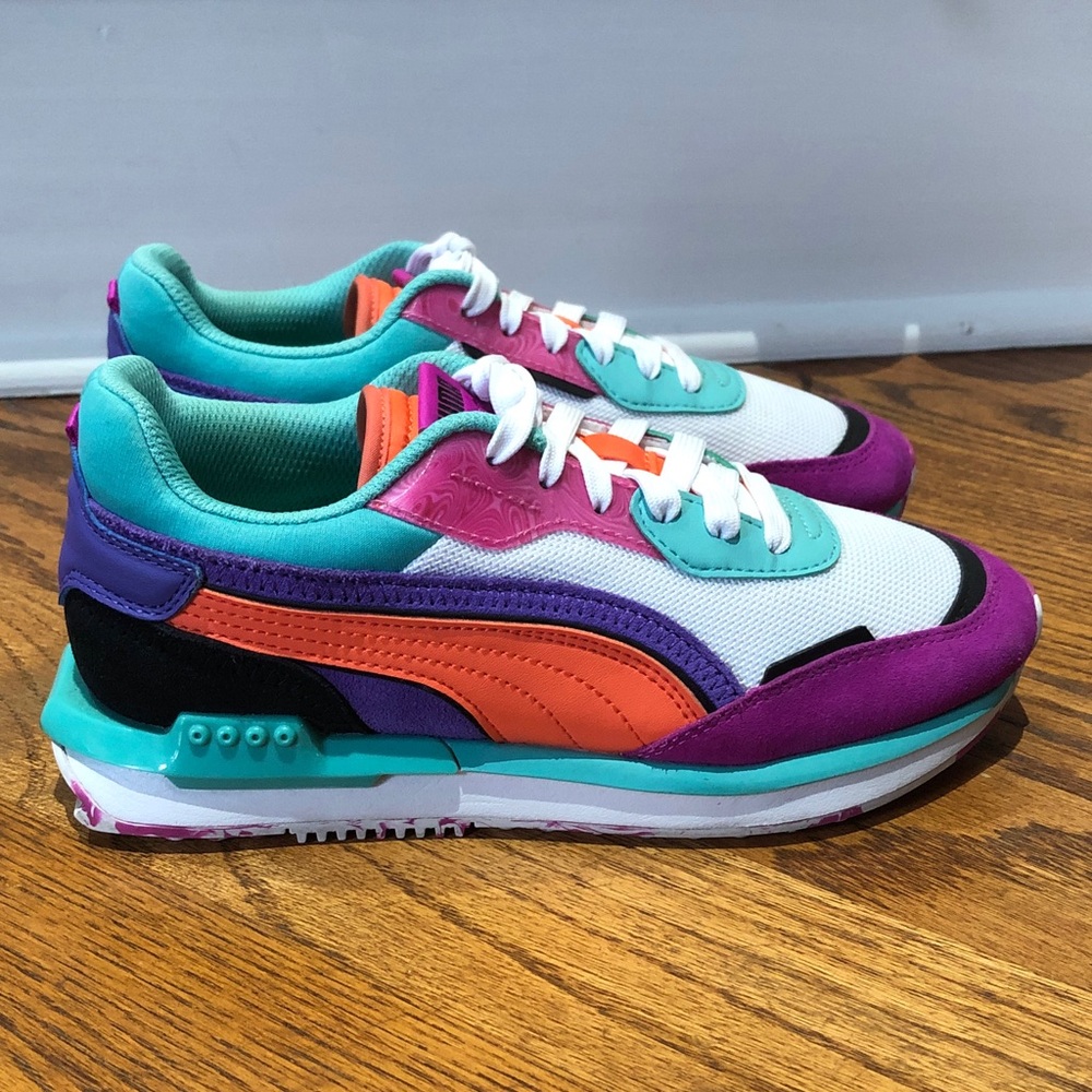 PUMA Style Rider Hyper Prep Women’s Sz 6 in Immaculate Condition! - Picture 3 of 8
